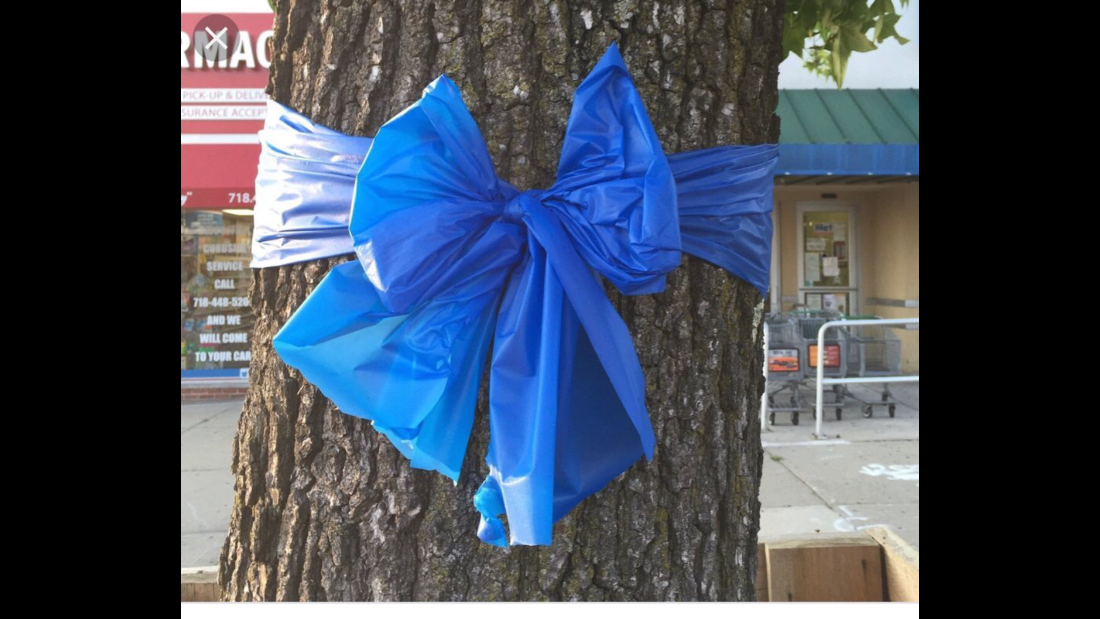 Tie Blue Ribbons to #BringThemHome