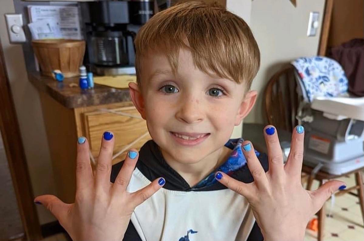 For local boy who was bullied, heroes don't wear capes...they wear nail  polish - Sweet Buffalo